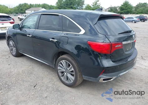 2017 Acura Mdx Technology from USA, damaged, VIN 5FRYD4H58HB027957
